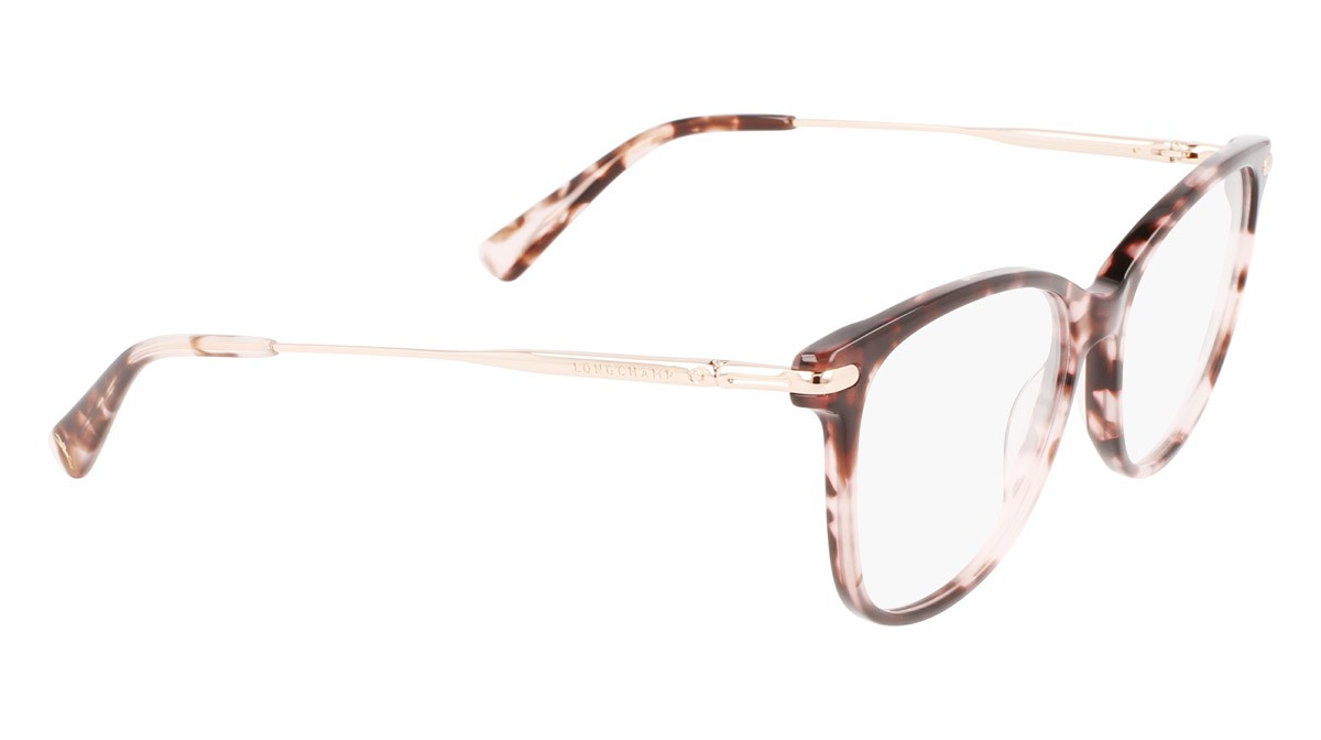 Occhiali da vista Longchamp LO2691 (690) colore rose havana forma rettangolare 
