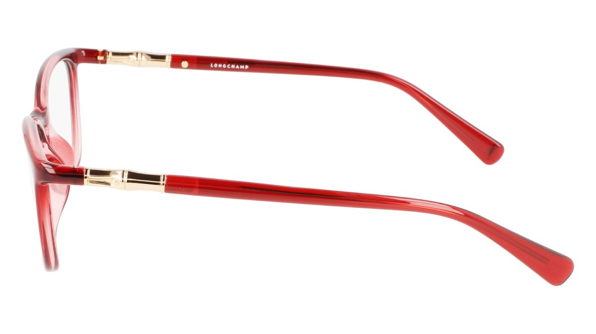Eyeglasses Longchamp LO2695 N (603) color gradient burgudy pink shape rectangle 