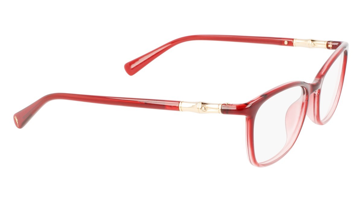 Eyeglasses Longchamp LO2695 N (603) color gradient burgudy pink shape rectangle 