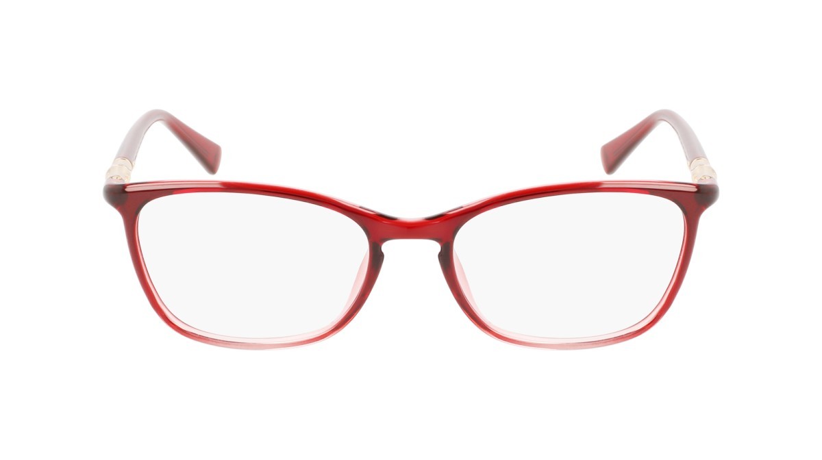 Eyeglasses Longchamp LO2695 N (603) color gradient burgudy pink shape rectangle 