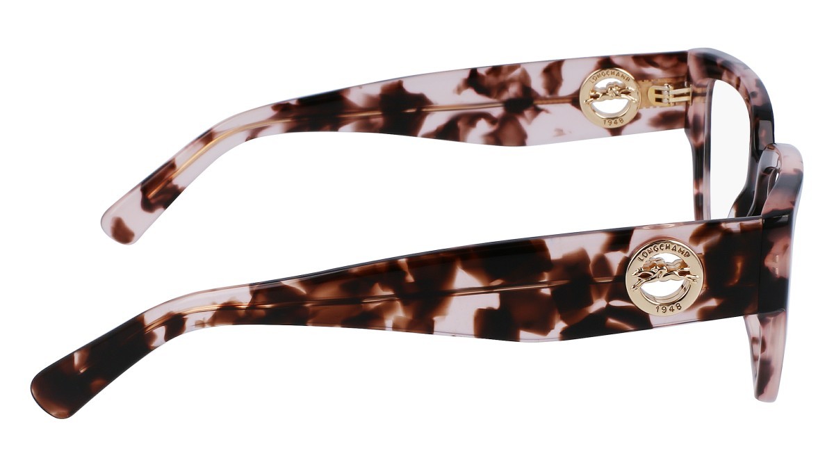 Brillen Longchamp LO2703 N (690) farbe rose havana form rechteckig 