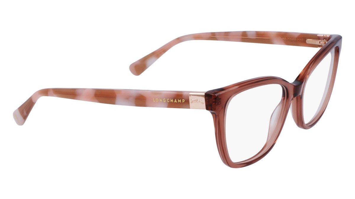 Brillen Longchamp LO2707 (610) farbe rose form rechteckig 