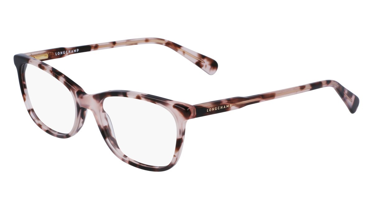 Eyeglasses Longchamp LO2708 (690) color rose havana shape rectangle 