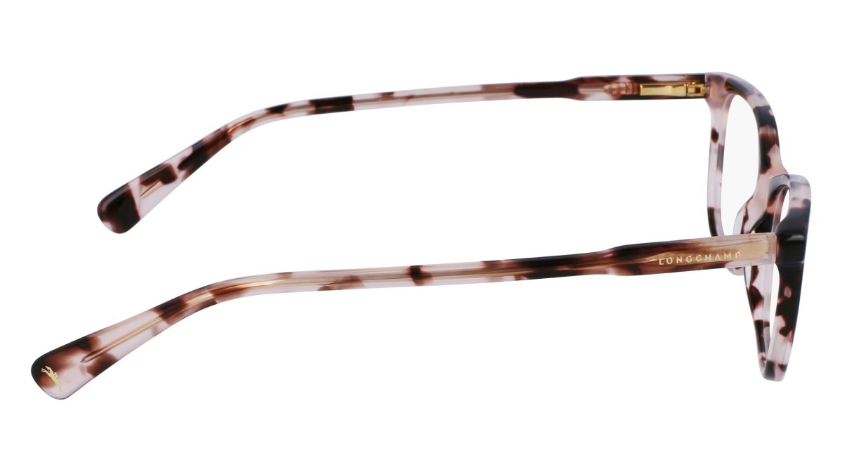 Occhiali da vista Longchamp LO2708 N (690) colore rose havana forma rettangolare 