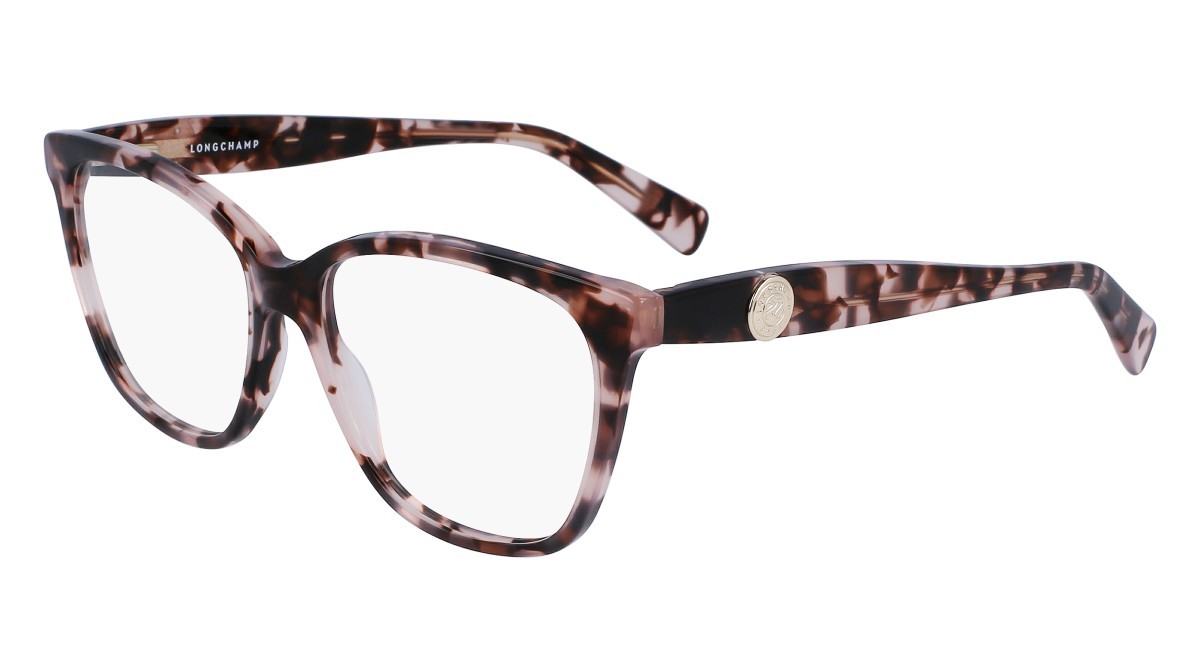 Eyeglasses Longchamp LO2715 (690) color rose havana shape rectangle 