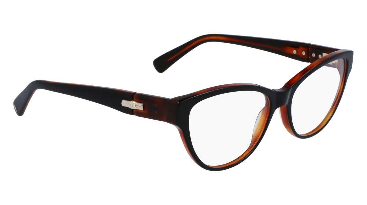 Brillen Longchamp LO2721 (011) farbe black/honey form pantos 