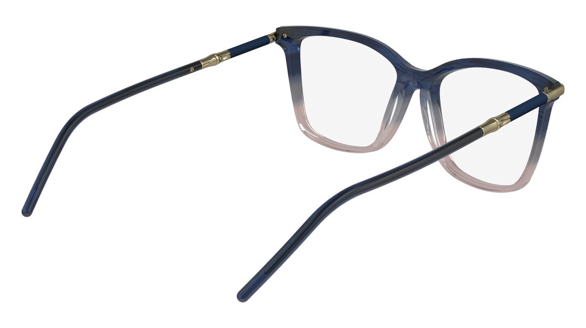 Brillen Longchamp LO2726 (435) farbe gradient blue rose form cat-eye 