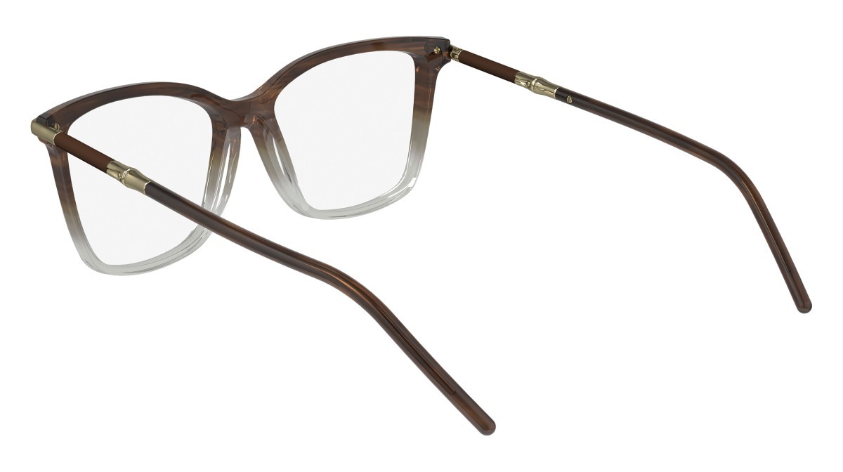 Brillen Longchamp LO2726 N (210) farbe gradient brown grey form cat-eye 