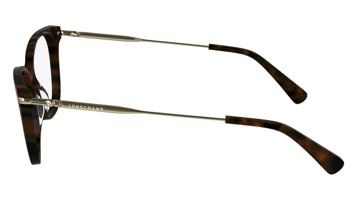 Occhiali da vista Longchamp LO2735 N (242) colore dark havana forma cat eye 