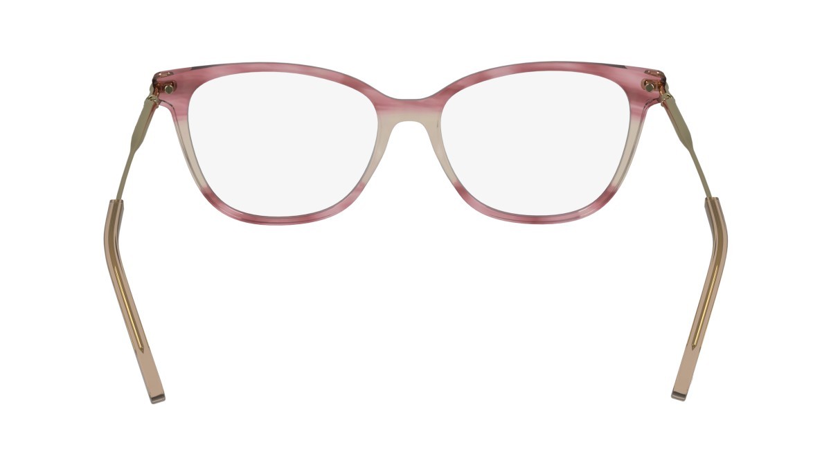 Occhiali da vista Longchamp LO2735 N (616) colore striped rose forma cat eye 