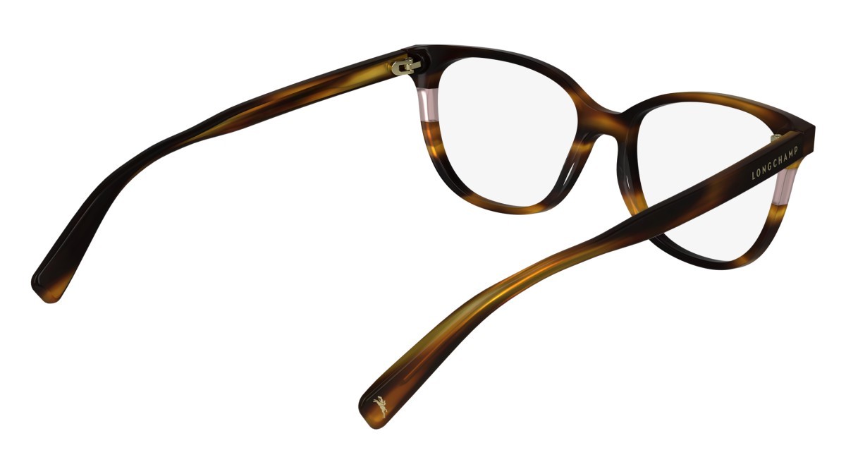 Occhiali da vista Longchamp LO2739 N (228) colore striped havana forma rettangolare 