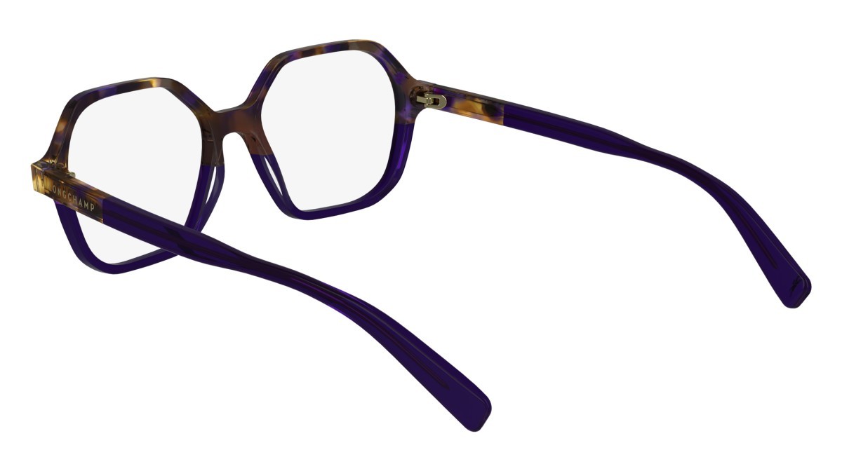 Eyeglasses Longchamp LO2740 N (505) color purple/havana shape rectangle 