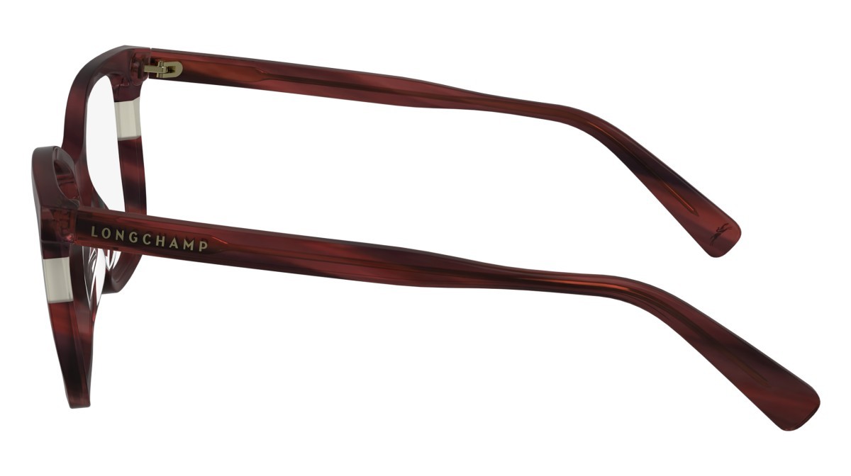 Occhiali da vista Longchamp LO2741 (607) colore striped red forma rettangolare lenti demo