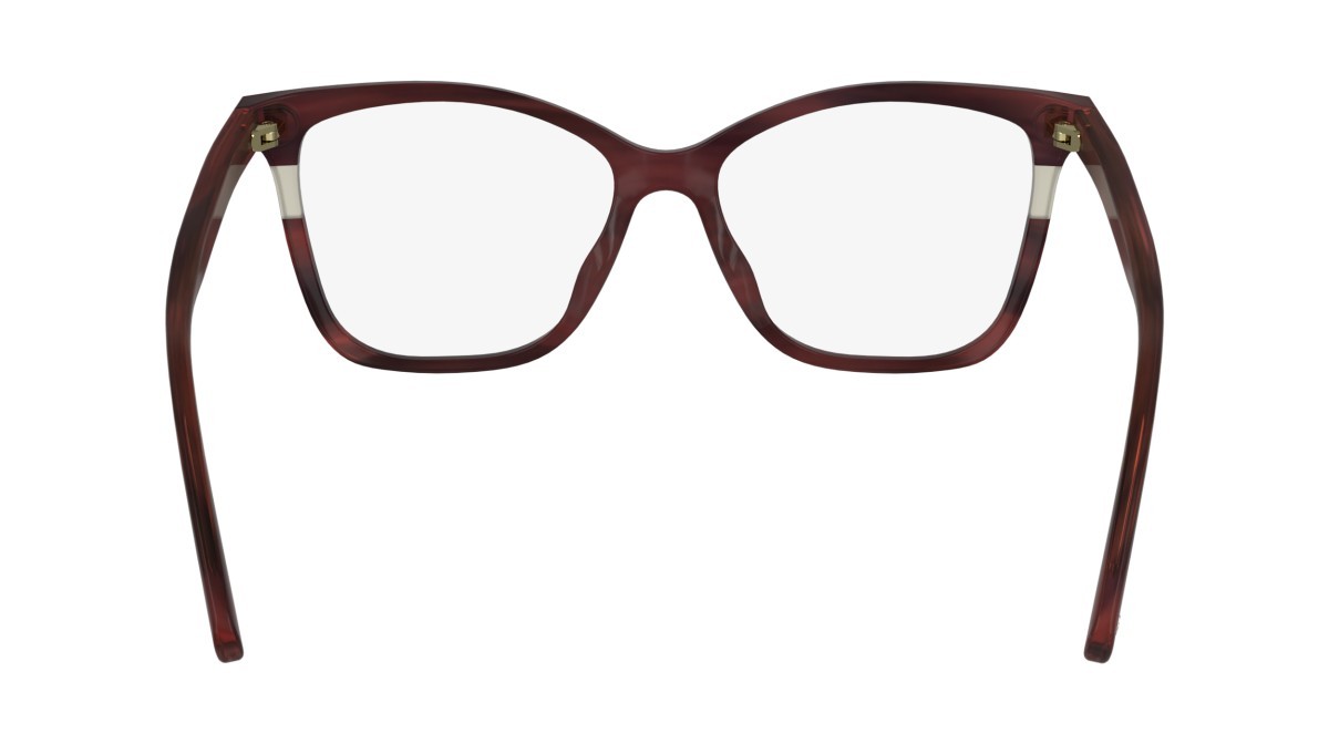 Occhiali da vista Longchamp LO2741 (607) colore striped red forma rettangolare lenti demo