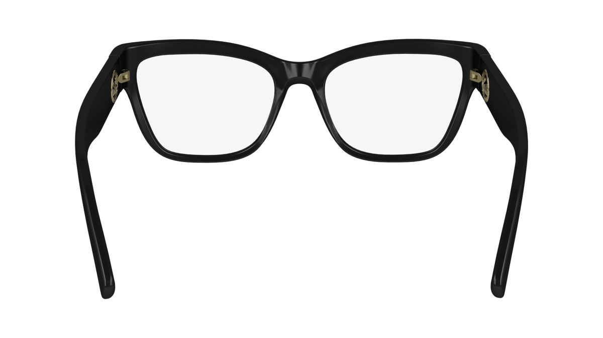 Brillen Longchamp LO2743 (001) farbe black form cat-eye gläser demo