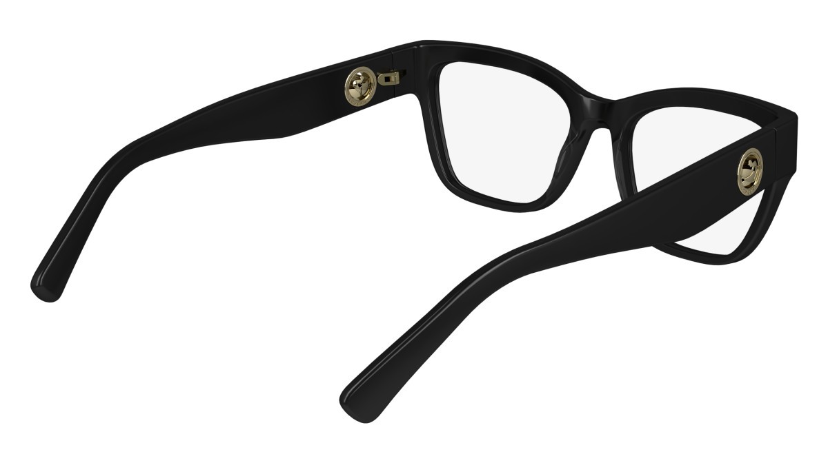 Brillen Longchamp LO2743 (001) farbe black form cat-eye gläser demo