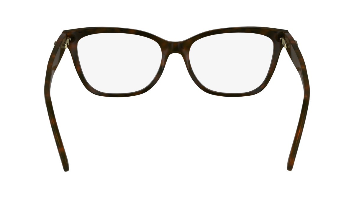 Brillen Longchamp LO2744 (242) farbe dark havana form rechteckig gläser demo