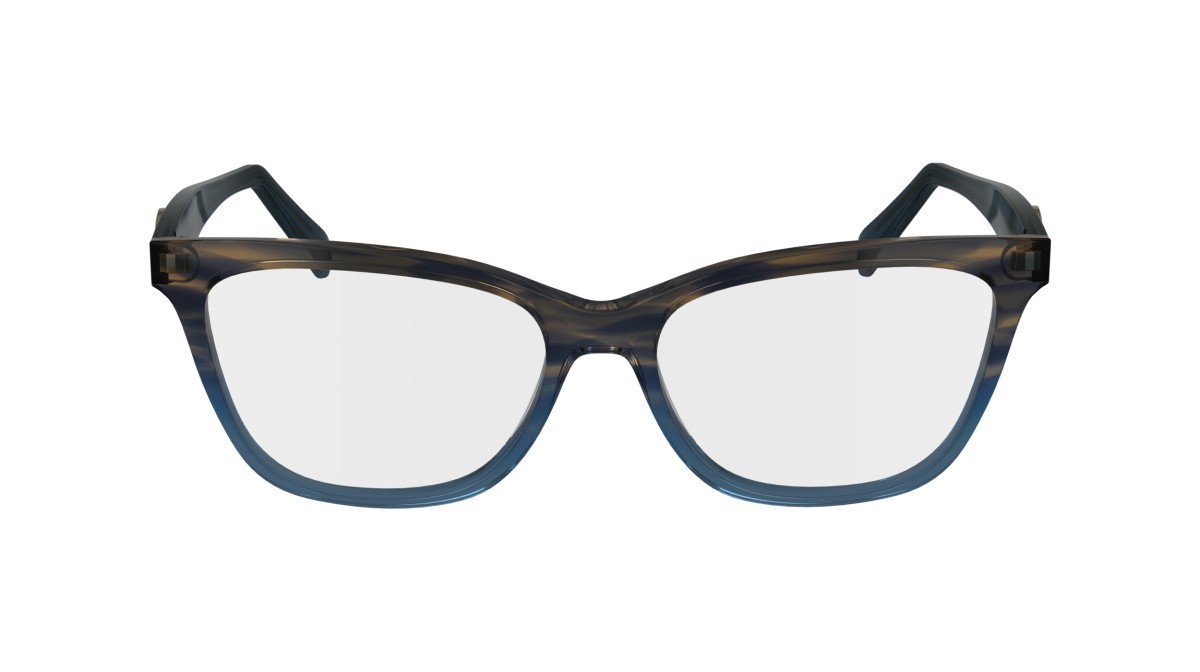 Occhiali da vista Longchamp LO2744 N (406) colore textured blue forma rettangolare 
