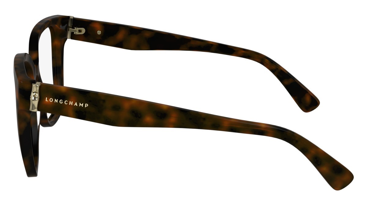 Occhiali da vista Longchamp LO2745 (242) colore dark havana forma rettangolare lenti demo