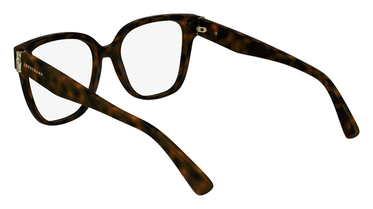 Occhiali da vista Longchamp LO2745 (242) colore dark havana forma rettangolare lenti demo