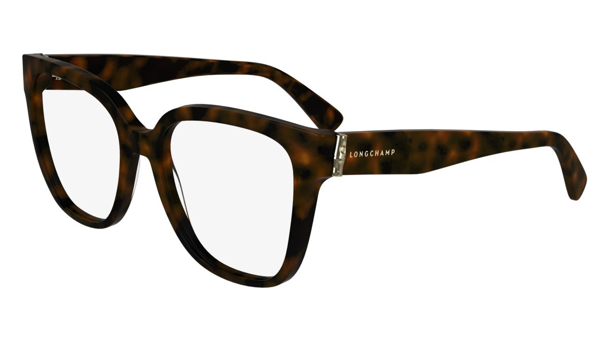 Occhiali da vista Longchamp LO2745 (242) colore dark havana forma rettangolare lenti demo