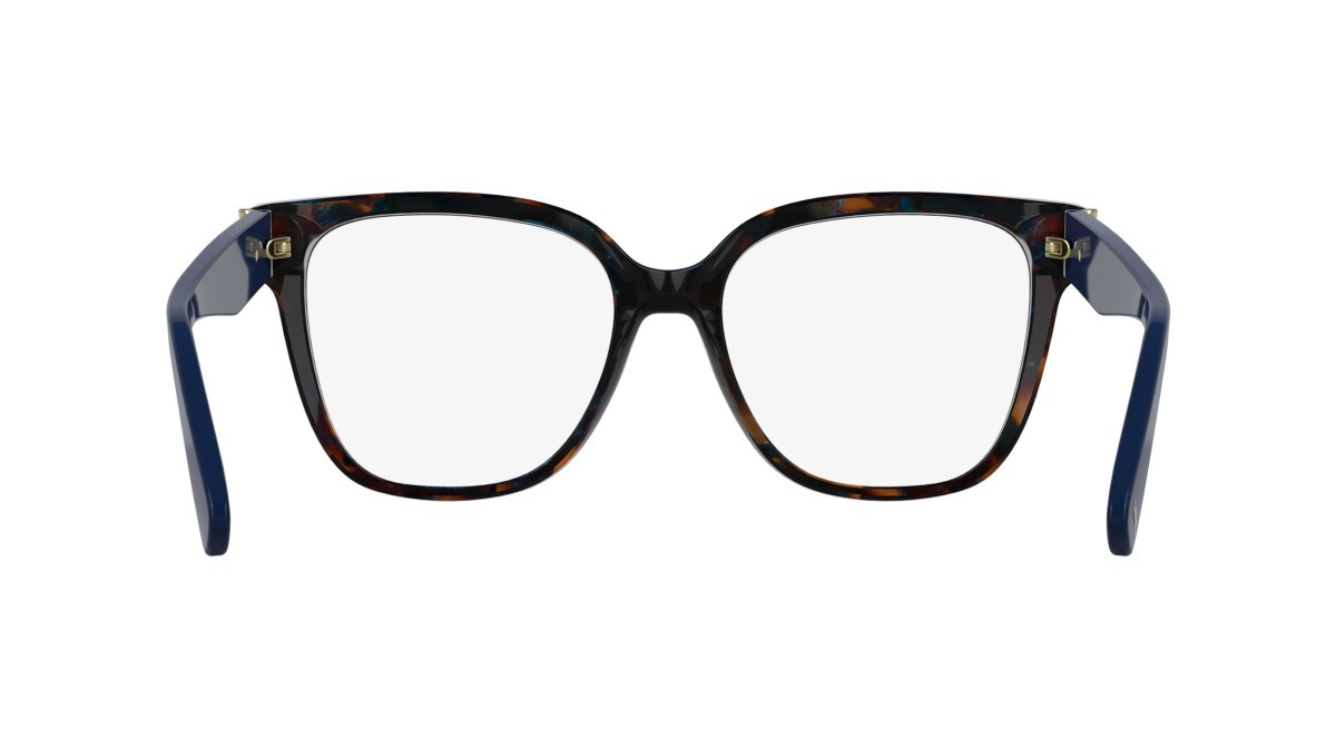 Occhiali da vista Longchamp LO2745 (433) colore blue brown havana forma rettangolare 