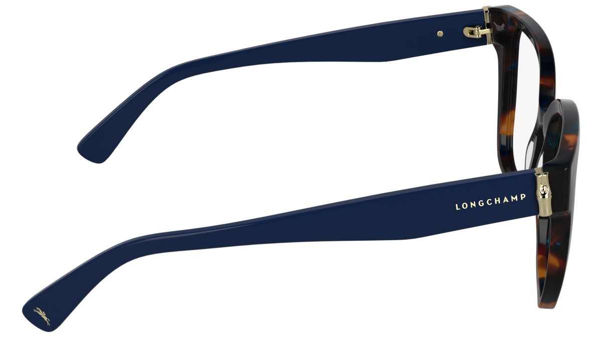 Occhiali da vista Longchamp LO2745 (433) colore blue brown havana forma rettangolare 