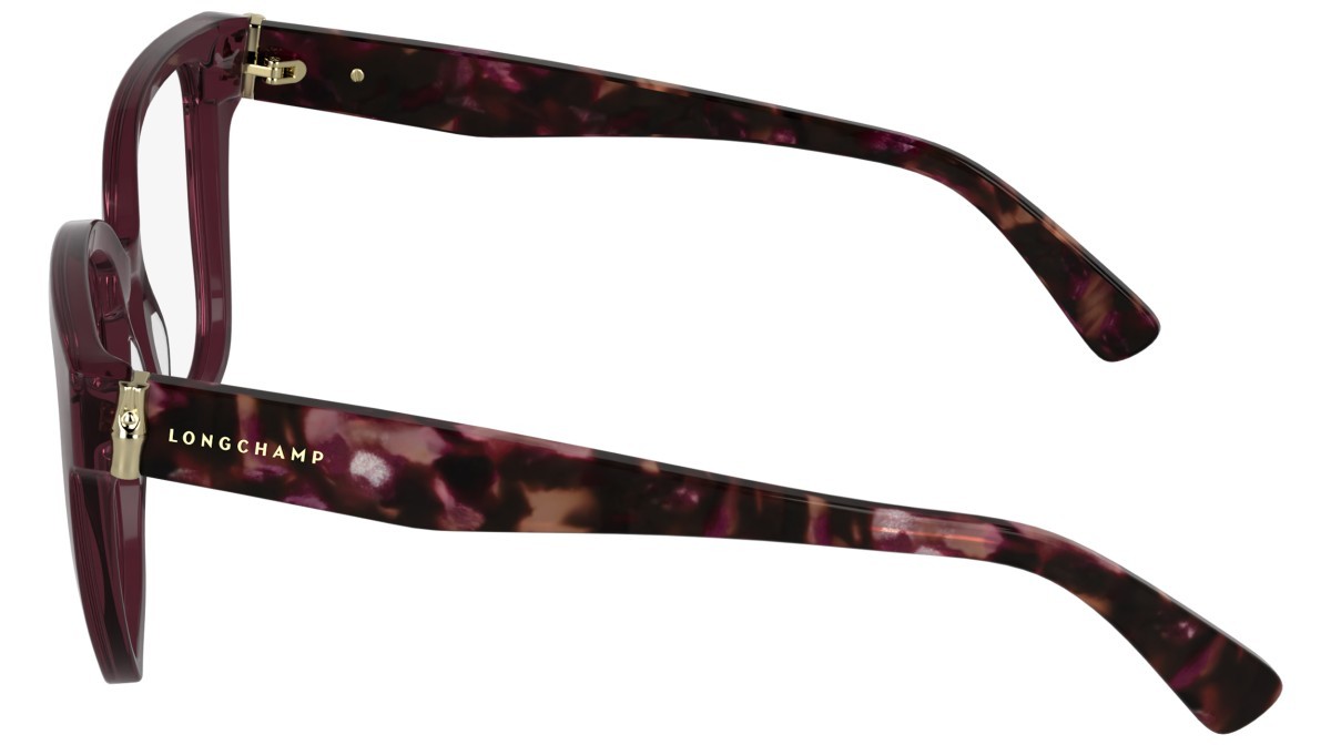 Occhiali da vista Longchamp LO2745 (601) colore transparent burgundy forma rettangolare 