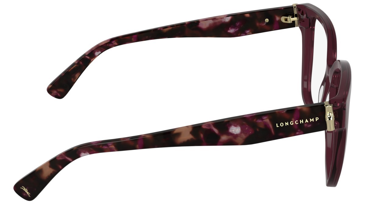 Occhiali da vista Longchamp LO2745 (601) colore transparent burgundy forma rettangolare 