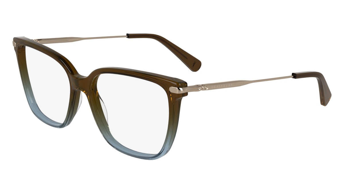 Eyeglasses Longchamp LO2751 N (208) color transparent brown/azure shape rectangle 