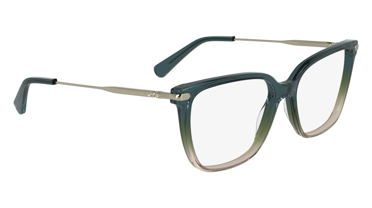 Occhiali da vista Longchamp LO2751 N (434) colore transparent blue/beige forma rettangolare 