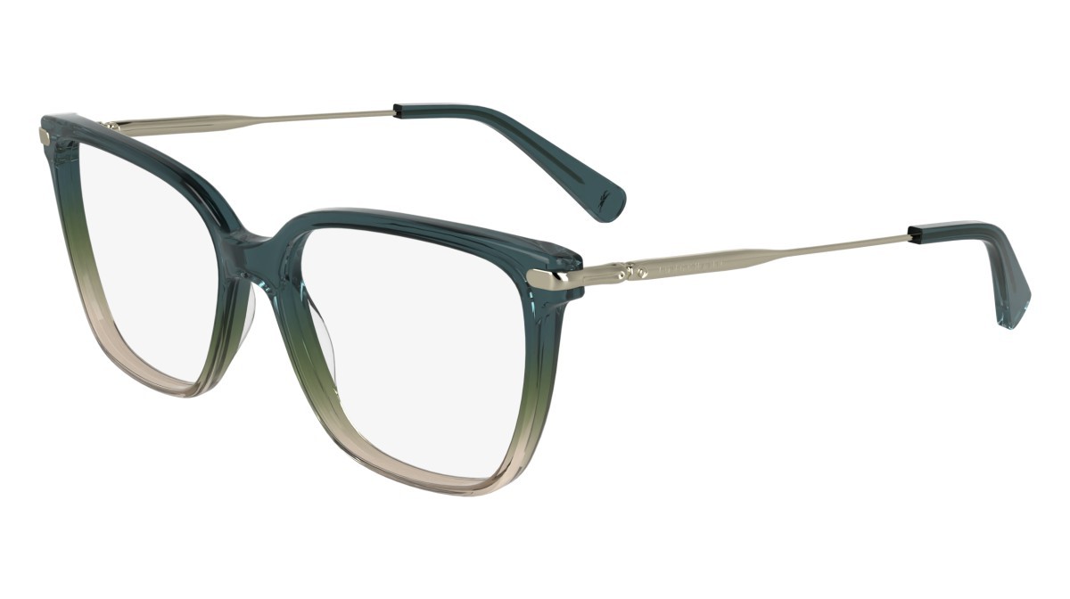Occhiali da vista Longchamp LO2751 N (434) colore transparent blue/beige forma rettangolare 