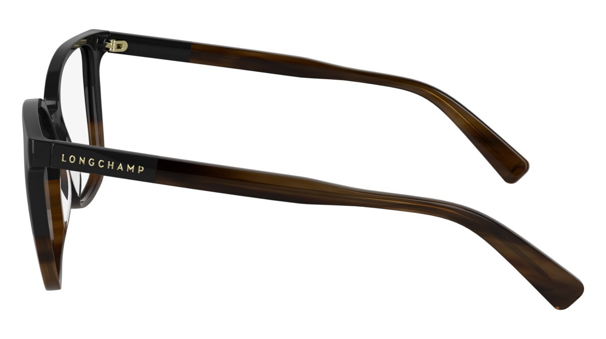 Occhiali da vista Longchamp LO2753 (011) colore black/havana forma farfalla lenti color 2