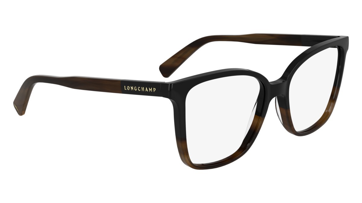 Occhiali da vista Longchamp LO2753 (011) colore black/havana forma farfalla lenti color 2