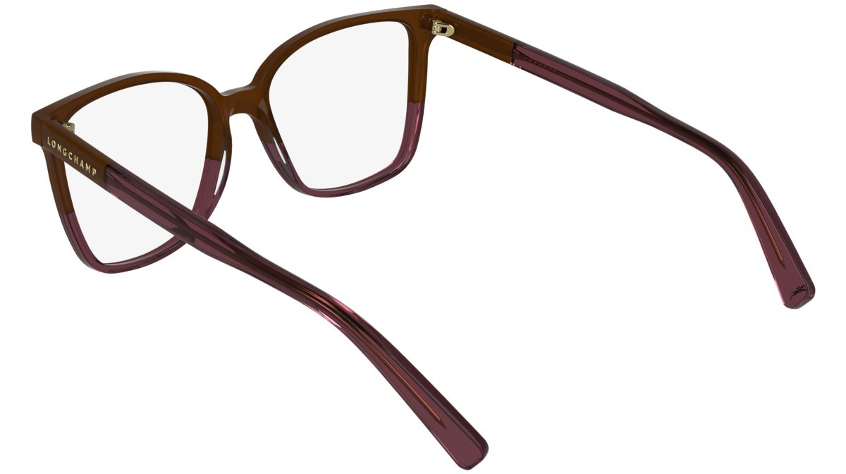 Eyeglasses Longchamp LO2753 (216) color opaline brown/wine shape butterfly 