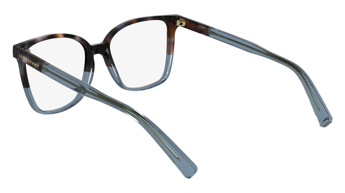 Eyeglasses Longchamp LO2753 (432) color blue havana/blue shape butterfly lenses color 5