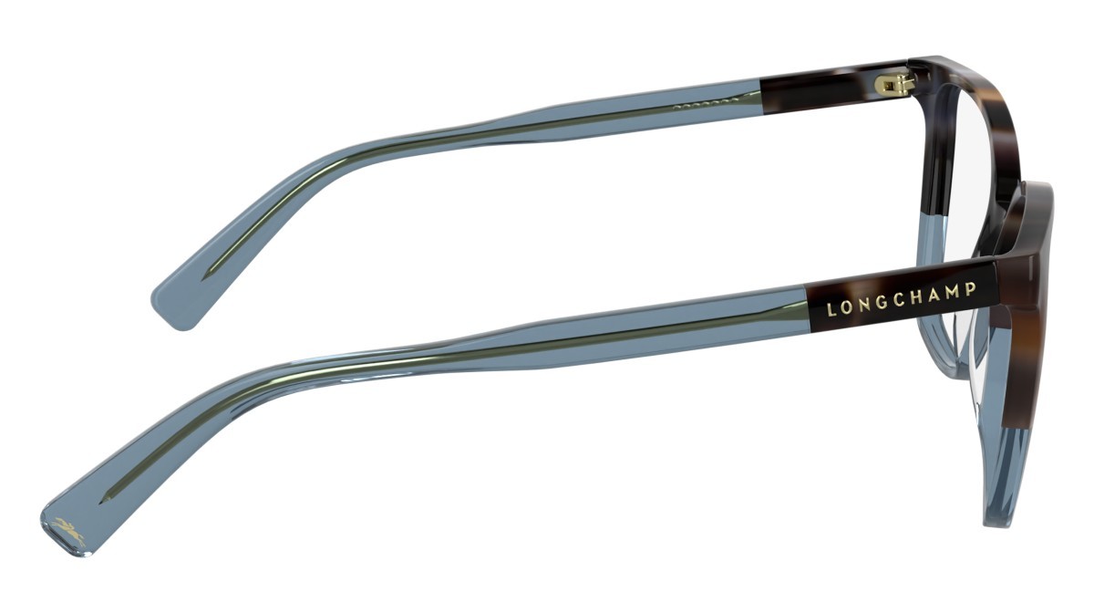 Eyeglasses Longchamp LO2753 (432) color blue havana/blue shape butterfly lenses color 5