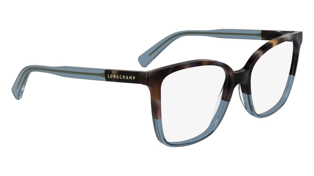 Eyeglasses Longchamp LO2753 (432) color blue havana/blue shape butterfly lenses color 5