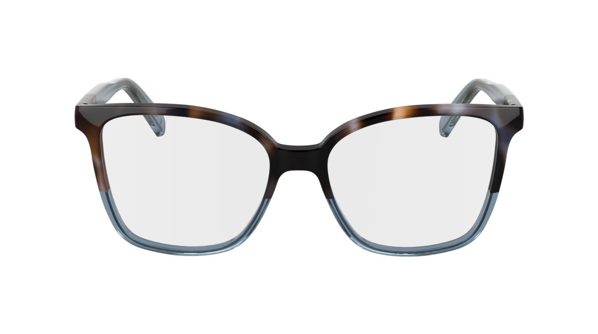 Eyeglasses Longchamp LO2753 (432) color blue havana/blue shape butterfly lenses color 5