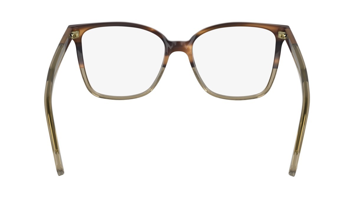 Occhiali da vista Longchamp LO2753 N (212) colore striped brown/brown forma farfalla 