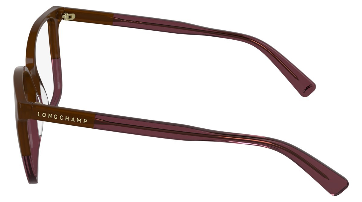 Occhiali da vista Longchamp LO2753 N (216) colore opaline brown/wine forma farfalla 