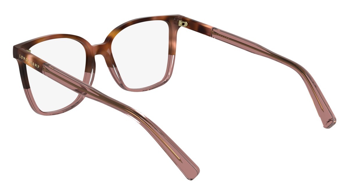 Occhiali da vista Longchamp LO2753 N (219) colore brown rose havana/rose forma farfalla 