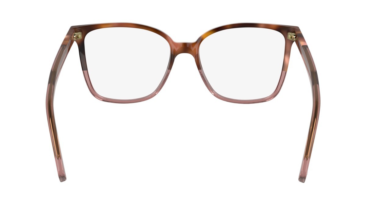 Occhiali da vista Longchamp LO2753 N (219) colore brown rose havana/rose forma farfalla 