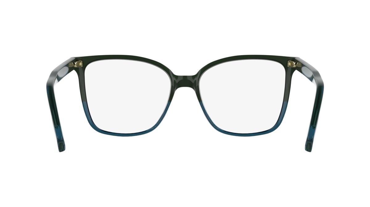 Occhiali da vista Longchamp LO2753 N (313) colore opaline green/petrol forma farfalla 