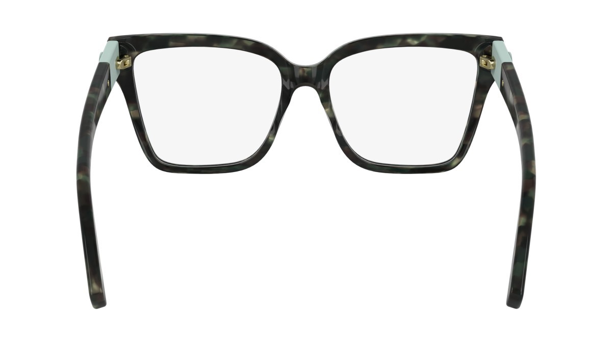Occhiali da vista Longchamp LO2754 (306) colore textured green forma rettangolare lenti color 4