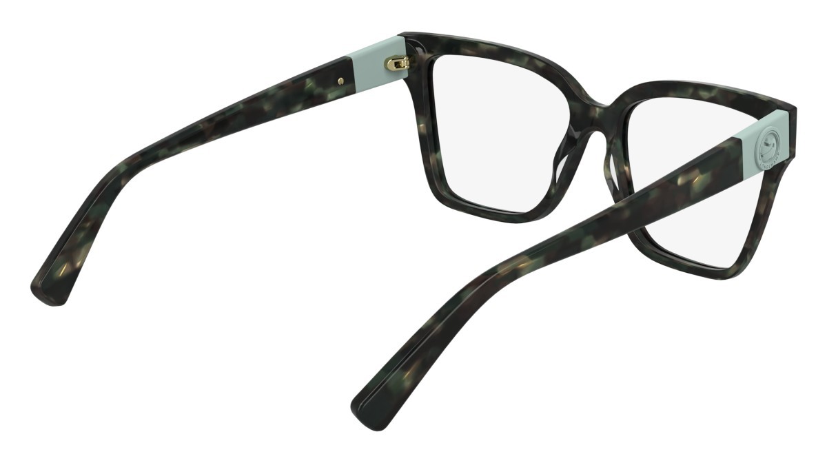 Occhiali da vista Longchamp LO2754 (306) colore textured green forma rettangolare lenti color 4