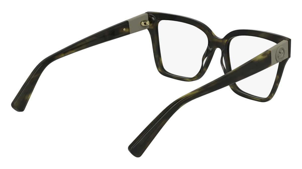 Occhiali da vista Longchamp LO2754 (308) colore striped green forma rettangolare lenti color 2