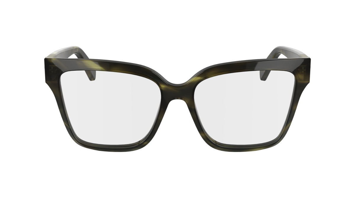 Occhiali da vista Longchamp LO2754 (308) colore striped green forma rettangolare lenti color 2