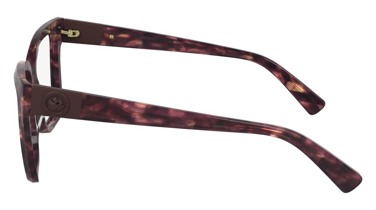 Eyeglasses Longchamp LO2754 N (606) color textured red shape rectangle 