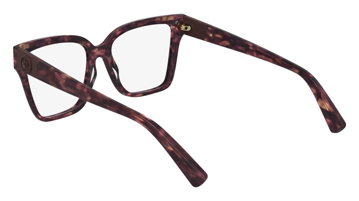 Eyeglasses Longchamp LO2754 N (606) color textured red shape rectangle 